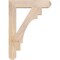 Ekena Millwork Merced Craftsman Smooth Bracket, Douglas Fir, 3 1/2"W x 20"D x 28"H BKT04X20X28MRC04SDF - alternate 4